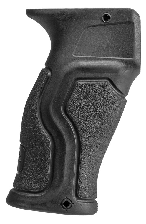 FAB Defense FXGRADUSAKB Gradus Rubberized Ergonomic AK Pistol Grip  Black - FXGRADUSAKB