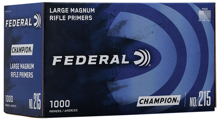Federal 215 Champion Large Rifle Multi Caliber 1000 Per Box5 Case - 215