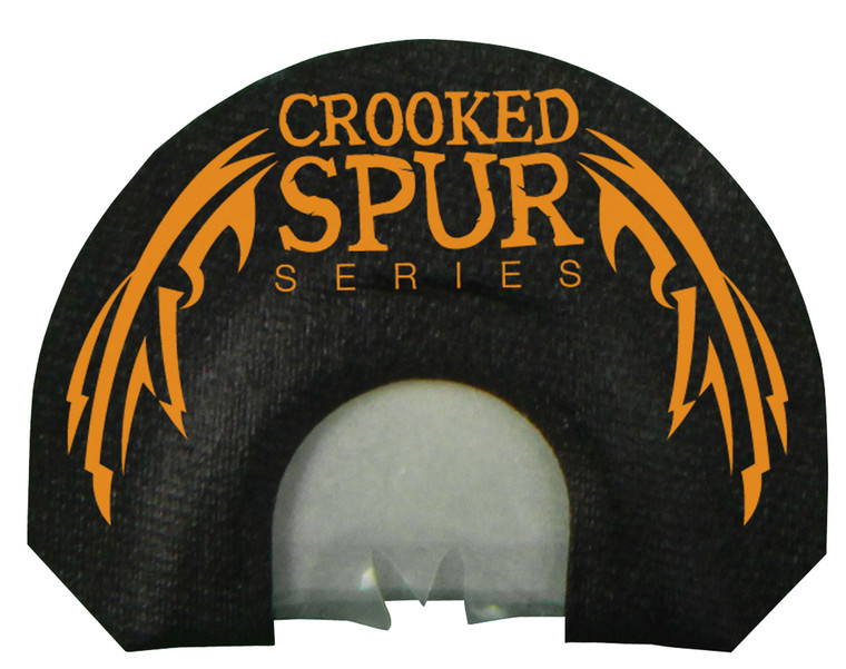 Foxpro CSMOUTHBL Crooked Spur VCut Diaphragm Call Attracts Turkeys 3.5 Prophylactic Reeds - CSMOUTHBL