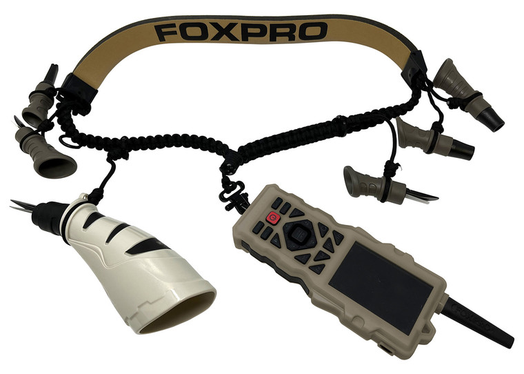 Foxpro FXD8 LAN XD8 Lanyard  BlackTan Paracord - FXD8 LAN
