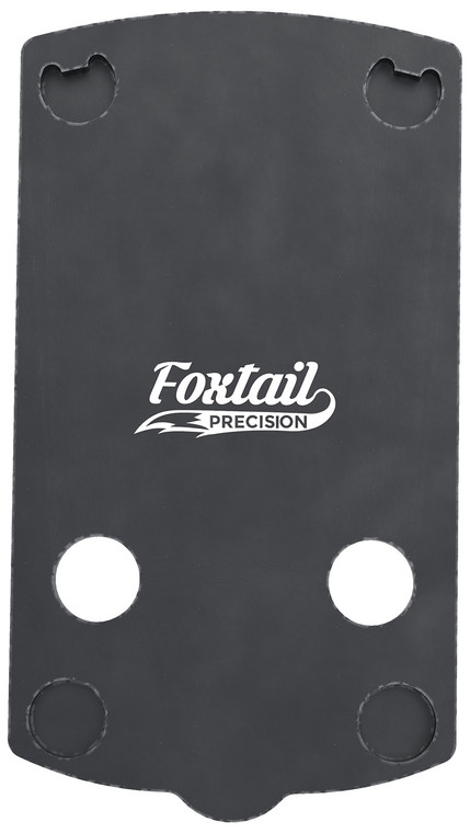 Foxtail Precision 100005 Red Dot Adapter Plate for OpticsReady Pistol  Black Anodized Glock 43X48 MOS Springfield Armory OSP - 100005