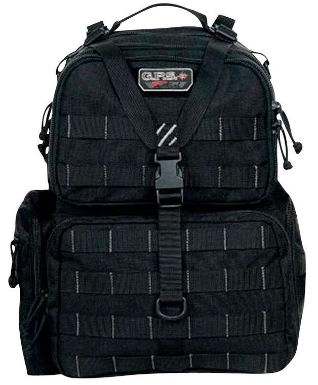 GPS Bags T1913BPB Tactical Backpack Black 1000D Polyester 4 Handguns - T1913BPB