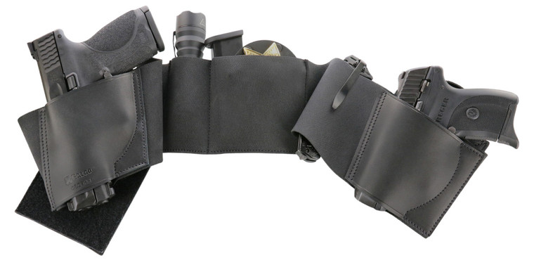 Galco UWBKLG2 UnderWraps 2.0 Black Large LeatherNylon Handgun - UWBKLG2