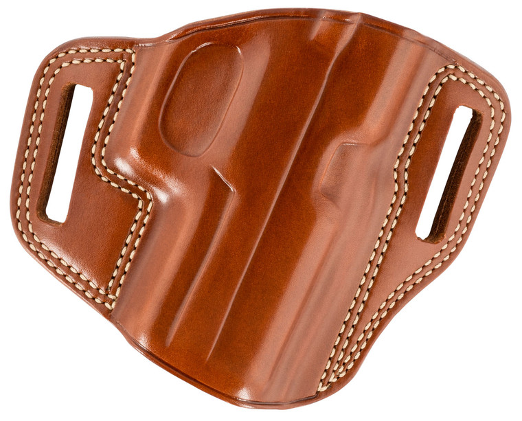 Galco CM822 Combat Master  OWB Tan Leather Belt Slide Fits Sig P320 Compact Fits Sig P320X Compact Fits Sig M18 Right Hand - CM822