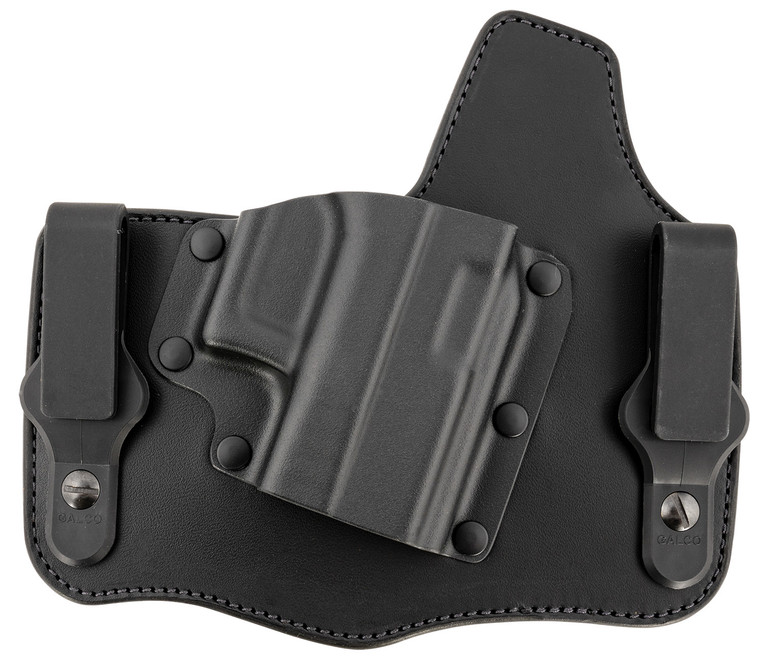 Galco KT800RB KingTuk Deluxe IWB Black KydexLeather Fits Glock 43 UniClip Right Hand - KT800RB