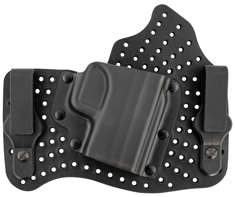Galco KA662B KingTuk Air IWB Black KydexLeather Fits Springfield XDS 3.30 UniClipStealth Clip Right Hand - KA662B