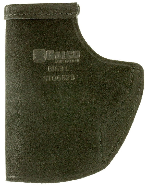 Galco STO662B StowNGo  IWB Black Leather Belt Clip Fits Springfield XDS Right Hand - STO662B
