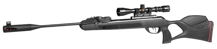 Gamo 6110038654 Swarm Magnum 10X Gen 3 Gas Piston 177 10 Shot Black Steel Barrel Black Receiver Black All Weather Lightweight Thumbhole Stock Scope 39x40mm - 6110038654
