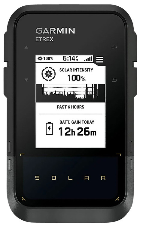 Garmin 0100278200 eTrex Solar GPSSmart Features 28MB Memory Black 2.20 TransflectiveMonochrome Display Compatible wGarmin Explore App - 100278200 Garmin 0100278200 eTrex Solar GPSSmart Features 28MB Memory Black 2.20 TransflectiveMonochrome Display Compatible wGarmin Explore App - 100278200