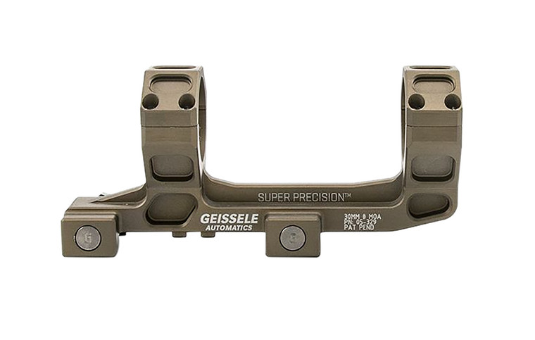 Geissele Automatics  Super Precision Scope Mount Vortex 16 Scope MountRing Combo Desert Dirt Color Anodized - 05329S