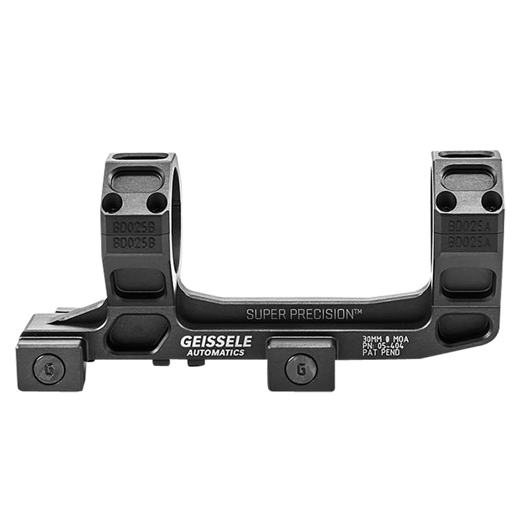 Geissele Automatics 05404B AR15 Super Precision Scope MountRing Combo Black Anodized - 05404B