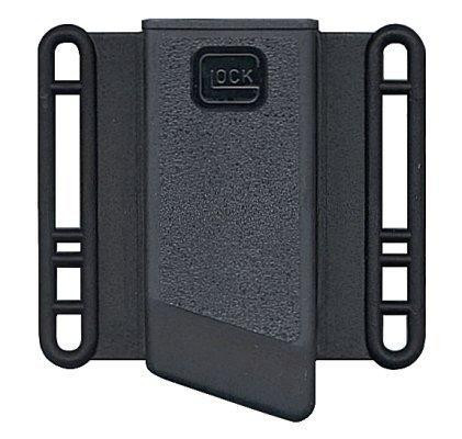 Glock MP03080 Mag Pouch  OWB Black Large Polymer Belt Loop Mount Compatible wGlock 2021 Ambidextrous - MP03080