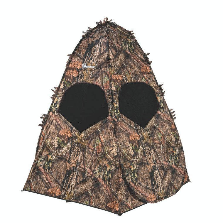 Ameristep AMSAMEBL1006 Outhouse Spring Steel Mossy Oak BreakUp Country 300 Durashell Plus 78 H x 60 L - AMSAMEBL1006