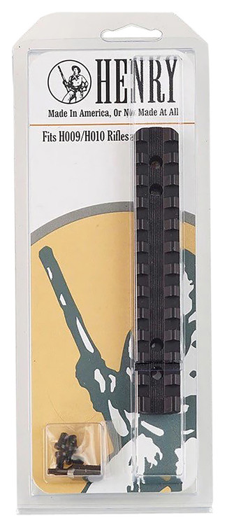 Henry HEGW910PR Henry EGW Picatinny Rail  Matte Black 0 MOA - HEGW910PR