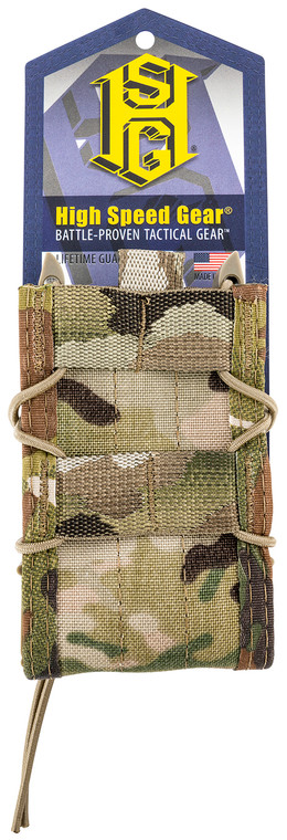 High Speed Gear 13TA10MC TACO Mag Pouch Single MultiCam Nylon Belt Compatible w Rifle - 13TA10MC