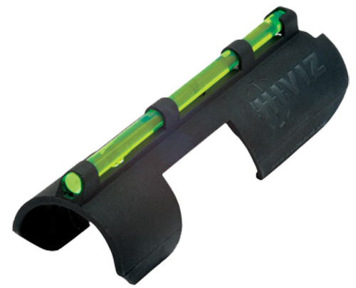 HiViz MPBTAC MPBTAC Plain Barrel SnapOn Front Sight  Black  GreenRed Fiber Optic - MPBTAC