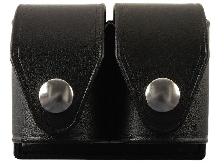HKS 203PMBN SpeedLoader Case  Double Black Hytrel Belt Loop Medium Belts 2.25 Wide - 203PMBN
