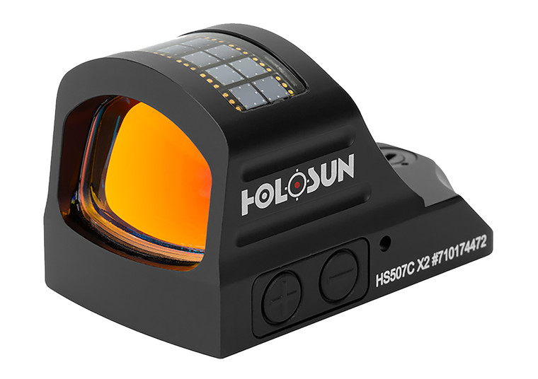 Holosun HS507CX2 507  Black Anodized 1 x 0.63 x 0.91 2 MOA Red Dot32 MOA Circle Multi Reticle - HS507CX2