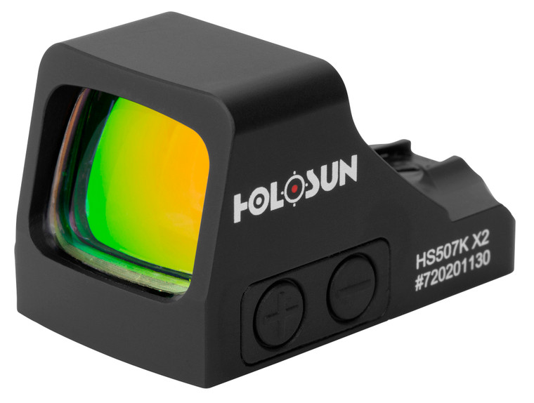 Holosun HS507KX2 507  Black Anodized 1 x 0.58 x 0.77 2 MOA red Dot32 MOA Circle Multi Reticle - HS507KX2