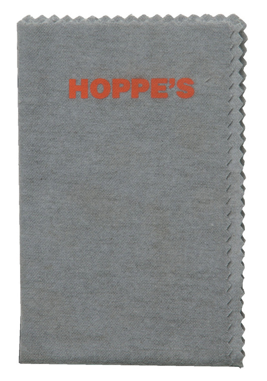 Hoppes 1218 Silicone Cleaning Cloth Flannel Pretreated with Lubricant  11 x 14 Resealable Bag 10 Per Pack - 1218