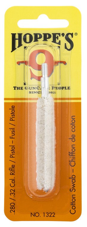 Hoppes 1322 Cleaning Swab 28032 Cal 10 Pack - 1322