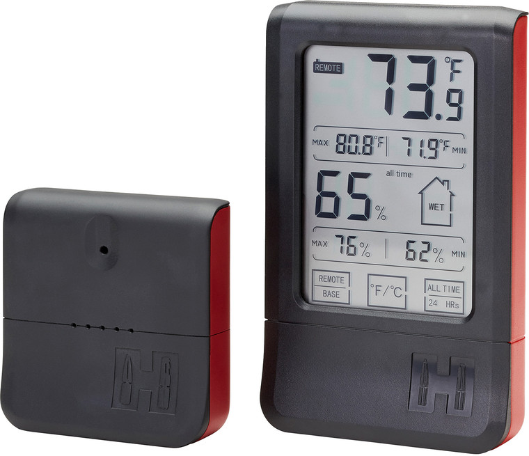 Hornady 95907 Wireless Hygrometer  Touchscreen Black - 95907 Hornady 95907 Wireless Hygrometer  Touchscreen Black - 95907