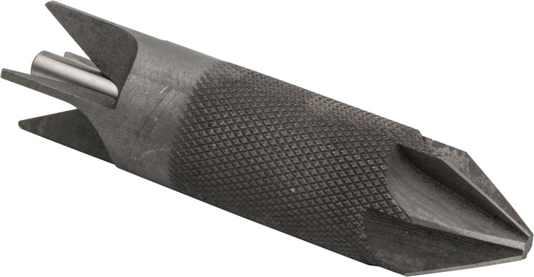 Hornady 050117 LockNLoad Deluxe 4Blade ChamferDeburring Tool Silver Steel - 50117 Hornady 050117 LockNLoad Deluxe 4Blade ChamferDeburring Tool Silver Steel - 50117