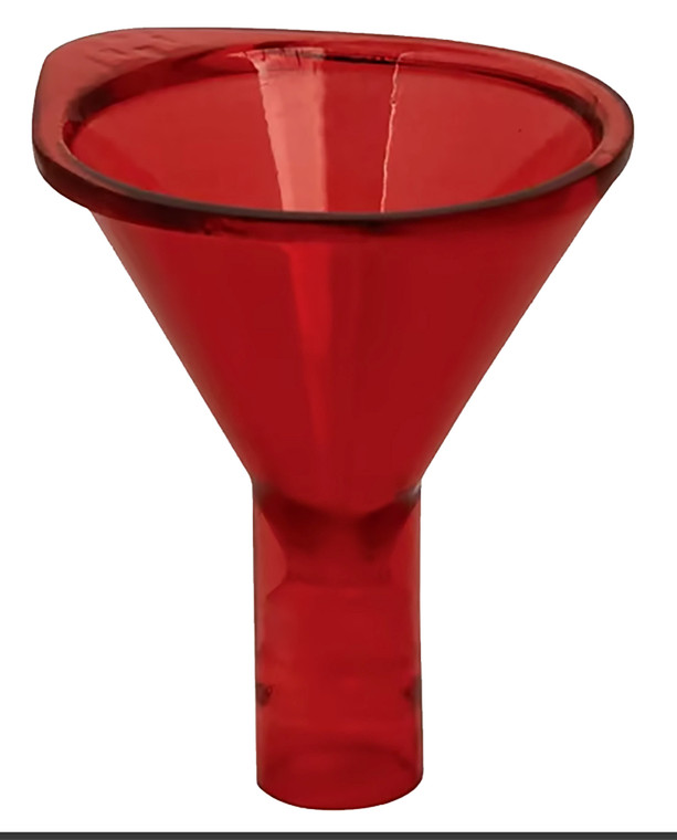 Hornady 586051 Basic Powder Funnel Red 22 to 45 Caliber Plastic - 586051