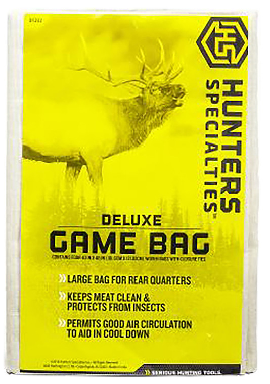 Hunters Specialties HS01232 Deluxe Game Bag White Heavy Duty Canvas - HS01232