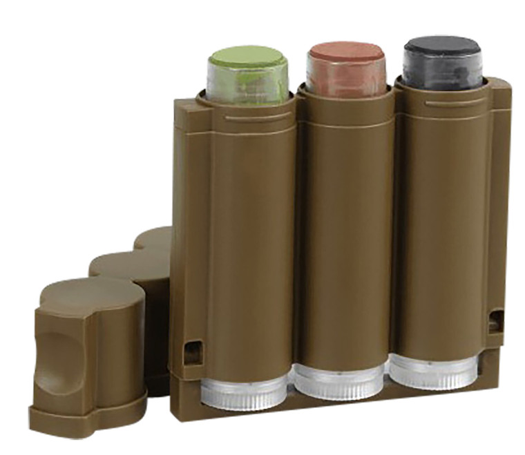 Hunters Specialties 00261 Speed Camo TriColor Makeup BlackBrownGreen Pocket 3 Pieces - 261