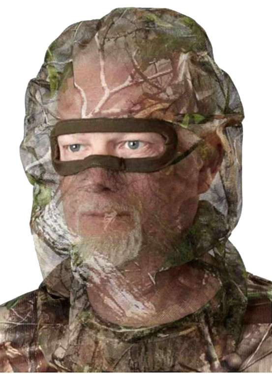 Hunters Specialties 100120 Flex Form II Head Net Realtree Edge OSFA Form Fitting - 100120
