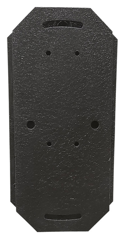 Skull Hooker SKHSFMLBLK Large Shoulder Flush Mount - SKHSFMLBLK