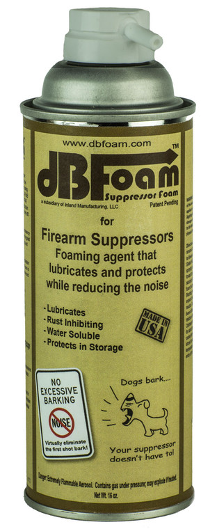 Inland MFG ILMDB16 dB Foam Suppressor Inhibits Rust and Corrosion 16 oz Can - ILMDB16
