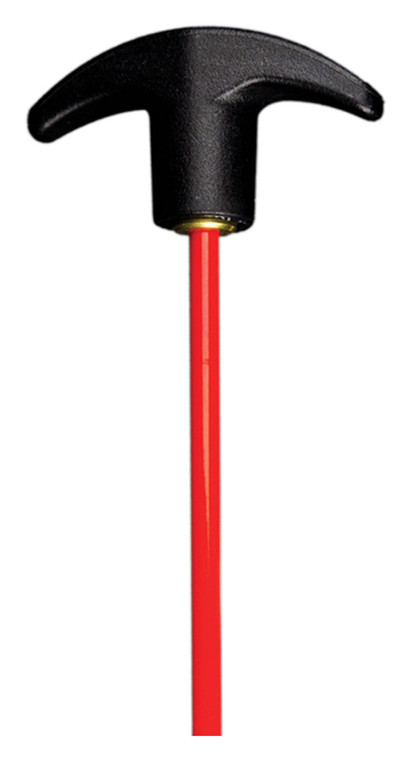 KleenBore SAF303 SAFTCLAD Cleaning Rod .17  .177 Cal Rifle 33 w Swivel Handle - SAF303