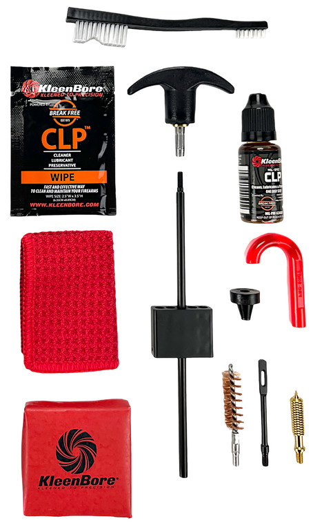KleenBore K220 Classic Cleaning Kit .40 .41 10mm Cal Handgun - K220 KleenBore K220 Classic Cleaning Kit .40 .41 10mm Cal Handgun - K220