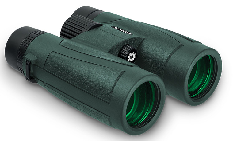 Konus BI10 RegentHD  10x42 W.A. BaK4 Roof Prism Center Focus Black Rubber Armor - 2273 Konus BI10 RegentHD  10x42 W.A. BaK4 Roof Prism Center Focus Black Rubber Armor - 2273