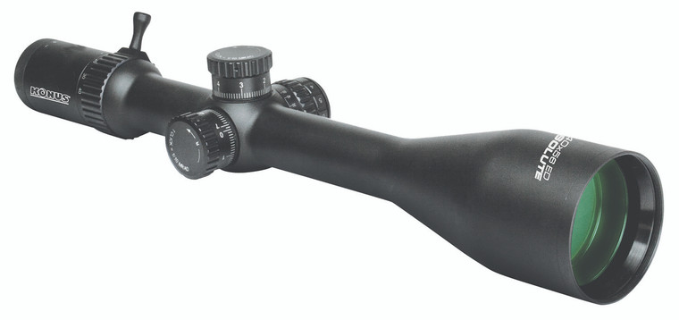 Konus 7179 Absolute  Black 540x 56mm 30mm Tube Illuminated Etched Modified MilDot Reticle Features Throw Lever - 7179 Konus 7179 Absolute  Black 540x 56mm 30mm Tube Illuminated Etched Modified MilDot Reticle Features Throw Lever - 7179