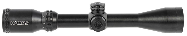 Konus 7278 KonusPro 275 Matte Black 39x40mm 1 Tube Engraved Ballistic 275 Dot Reticle for Muzzleloader - 7278 Konus 7278 KonusPro 275 Matte Black 39x40mm 1 Tube Engraved Ballistic 275 Dot Reticle for Muzzleloader - 7278