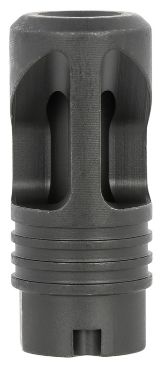 LBE Unlimited AK47DP Dual Port Flash Hider Black with 14x1 LH Threads AKPlatform - AK47DP