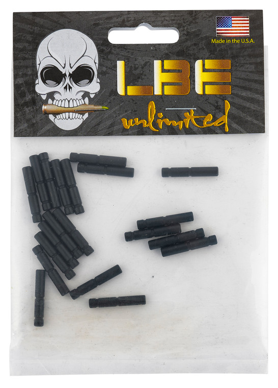 LBE Unlimited ARHTPN20K AR Parts HammerTrigger Pin 20 Pack AR15 Black Steel - ARHTPN20K