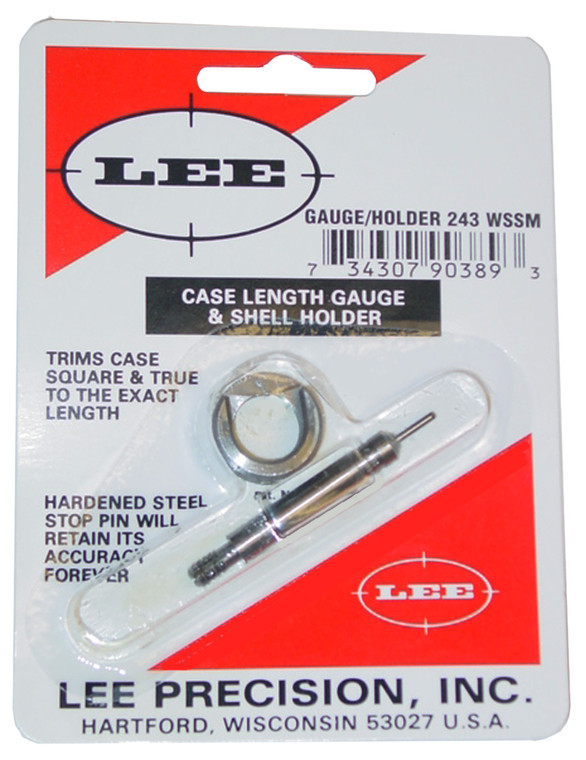 Lee Precision 90389 Case Length Gauge  243 WSSM Steel Rifle - 90389