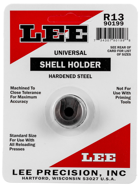 Lee Precision 90199 Shell Holder Universal 13R 45 Auto Rim - 90199