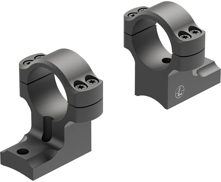 Leupold 171111 BackCountry Ring Mount Matte Black Weatherby Mark V - 171111