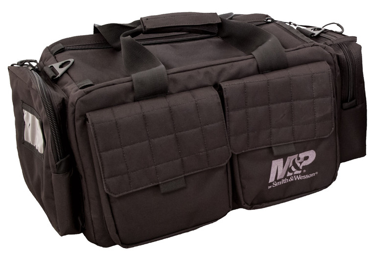 MP Accessories 110023 Officer Tactical Range Bag 22 Black Nylon - 110023