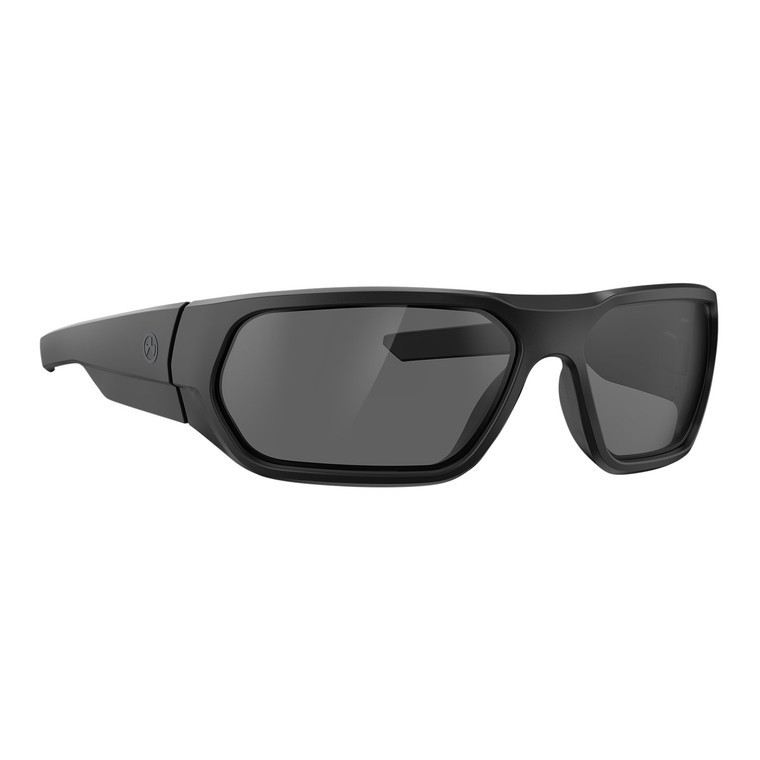 Magpul MAG114500011100 Radius Eyewear Adult Gray Lens Polycarbonate Black Frame - MAG114500011100