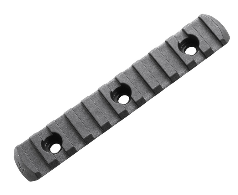 Magpul MAG593BLK MLOK Polymer Rail 11 Slots  Black - MAG593BLK