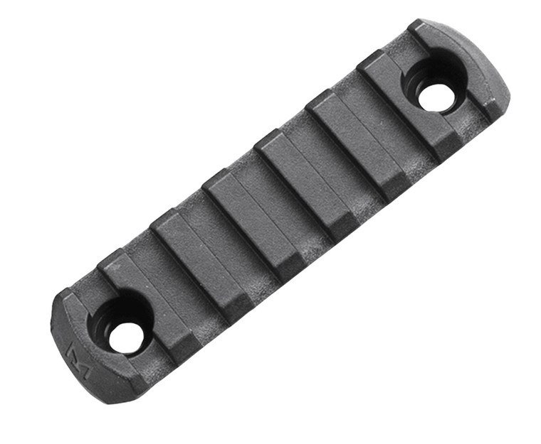 Magpul MAG591BLK MLOK Polymer Rail 7 Slots  Black - MAG591BLK