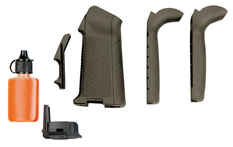 Magpul MAG521ODG MIAD Type 2 Gen 1.1 Grip Kit Polymer Aggressive Textured OD Green for AR Platform - MAG521ODG