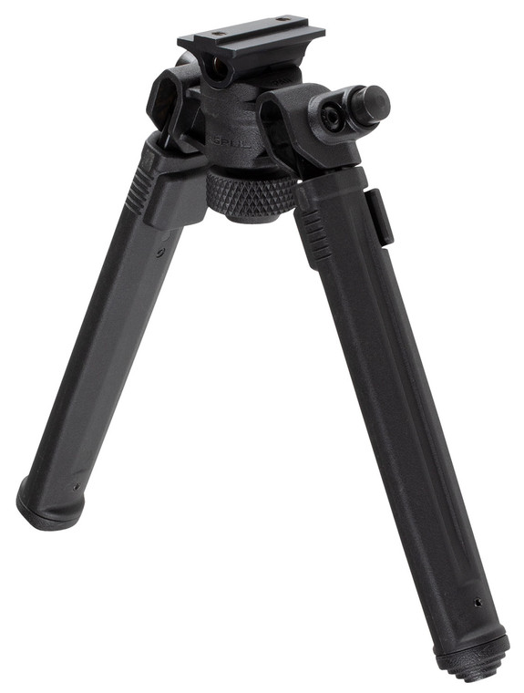Magpul MAG951BLK Bipod  Black 6.8010.30 Aluminum - MAG951BLK