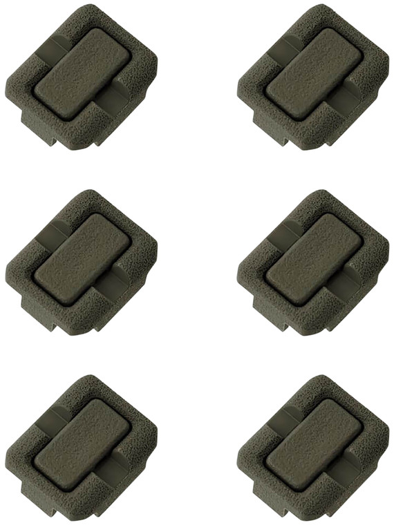 Magpul MAG1296ODG Wire Control Kit MLOK for MLOK Rails OD Green Polymer - MAG1296ODG